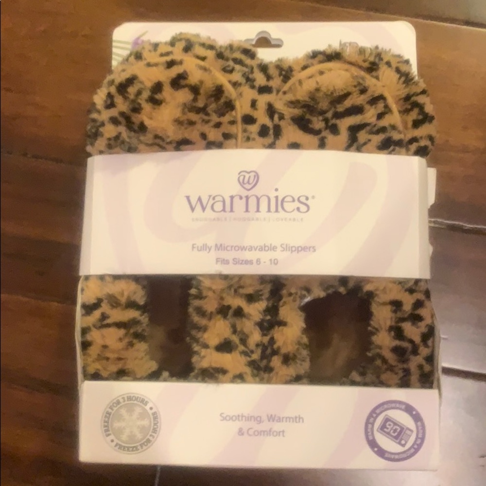 Warmies Fully Microwavable Slippers